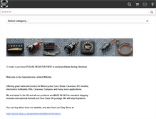 Tablet Screenshot of gammatronixltd.com